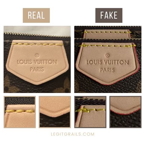 how to tell real vs fake louis vuitton|authentic louis vuitton label.